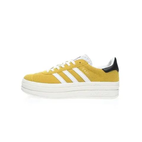 Adidas Originals Gazelle Bold option Yellow White Black HQ6891