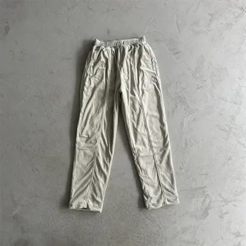 Corteiz Tracksuit Top option Gray velvet trousers