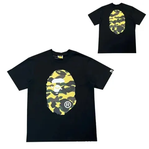 Bape Milo T-Shirts option 060 Black Yellow