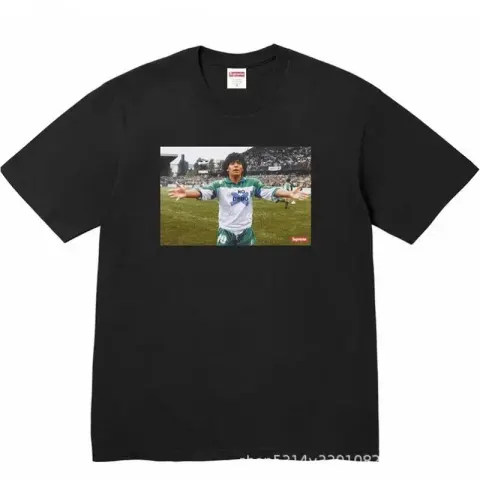 Supreme T-Shirts Devil And Lawyer option B359Maradona black