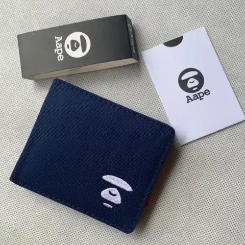 Aape Wallet option navy blue/no box