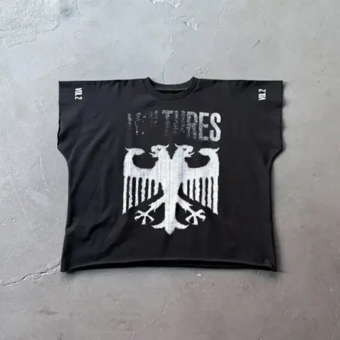 Yeezy T-shirts option black vulture
