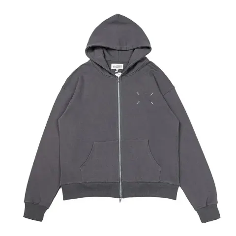 Maison Margiela Hoodies option M05 Zipper Grey