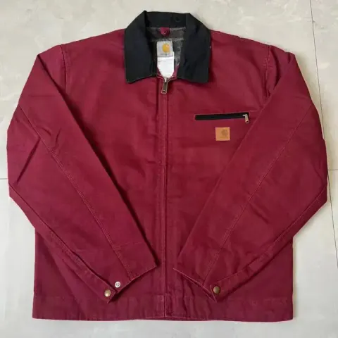 Detroit Carhartt Jacket option Do Old Bordeaux Red