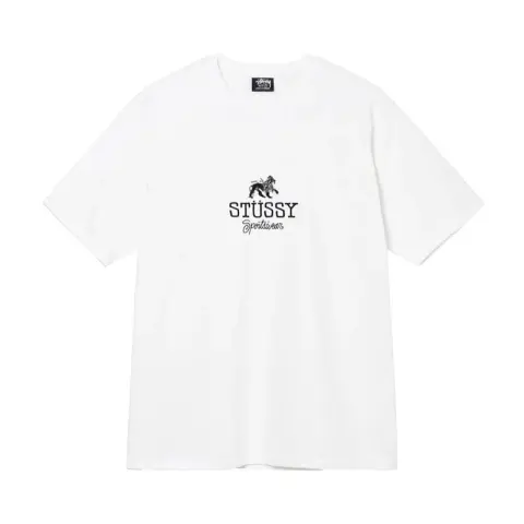 Stussy T-Shirt option White [Little Lion]]
