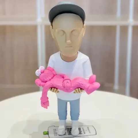 Mighty Jaxx Danil Yad Fashion Designer option kaws pink doll