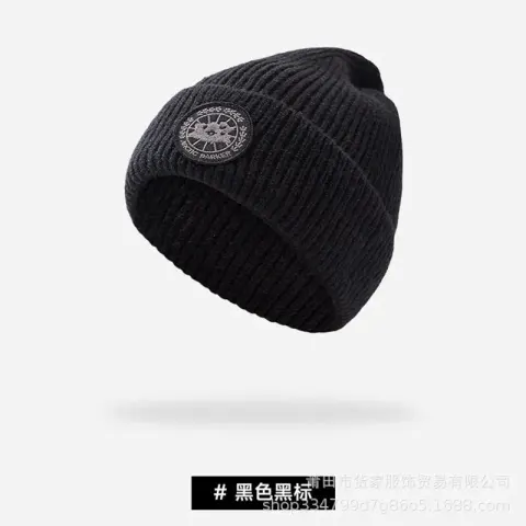 Black Badge Beanie option Black Black Label