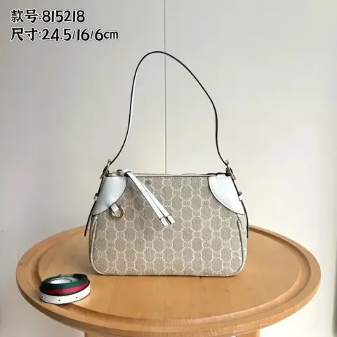 Gucci GG Emblem Bag option White medium 31.5*21*8CM