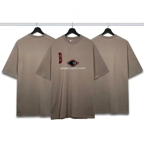 More Balenciaga T-Shirts option 029 Red Slogan