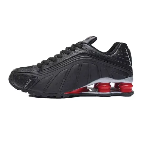 Nike Shox All Black option R4 Black Red