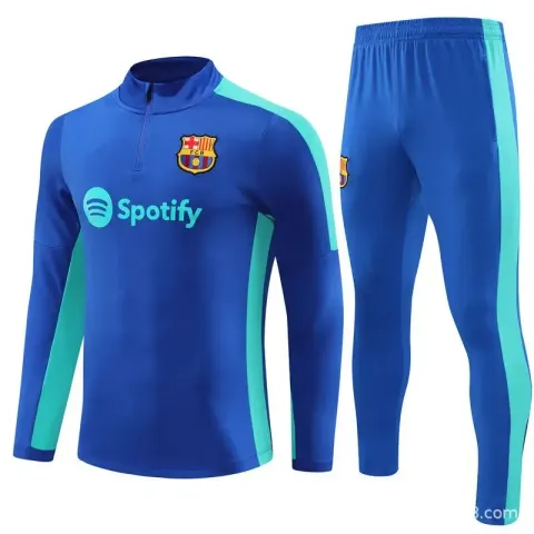 Barcelona Tracksuit option 2324 Barcelona color blue color [color m