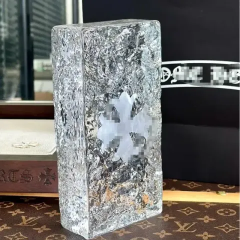 Chrome Hearts Wine Bottle option Crystal Paperweight