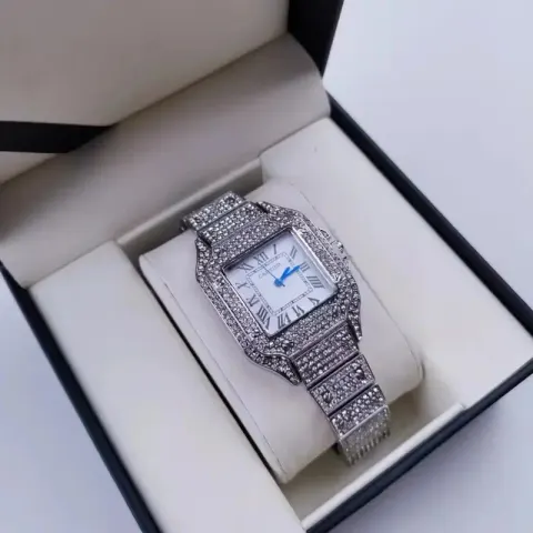 Cartier Santos Iced Out option 14