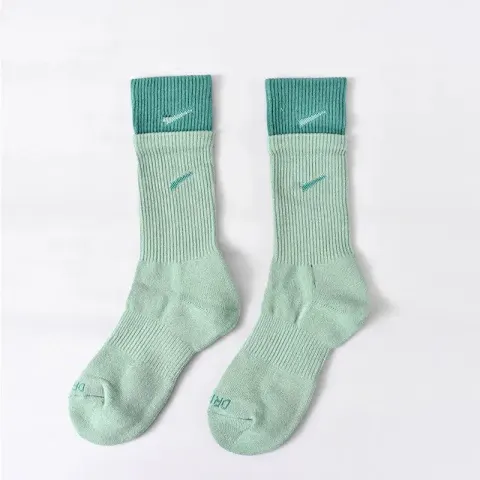 Nike Socks option [high tube] light green-dark green