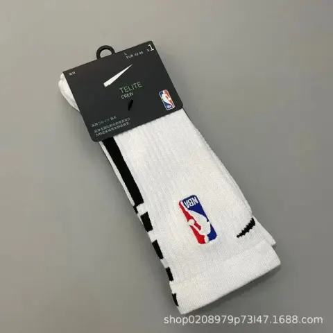Nike NBA Socks option 19 Long White