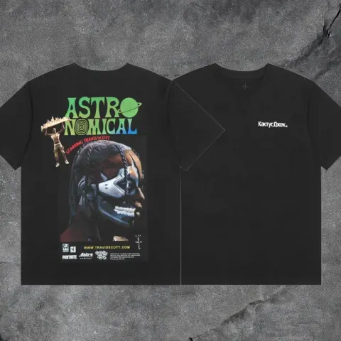 Travis Scott Tee 69cw option Black 3142
