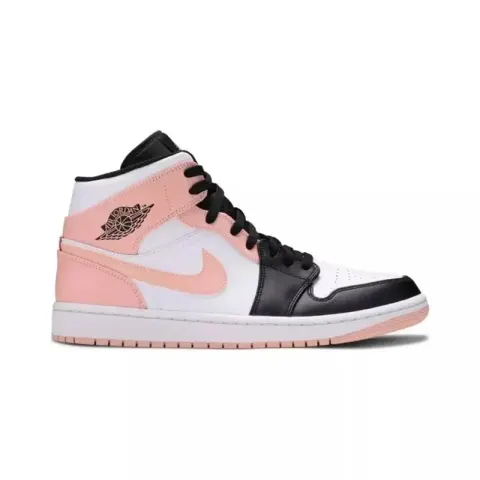 Jordan 1 Mid Shoes option Arctic Orange Black Toe