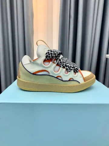 Lanvin Curb Sneakers Blue option 3