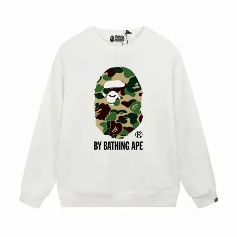 Bape Crewneck option W170 white green
