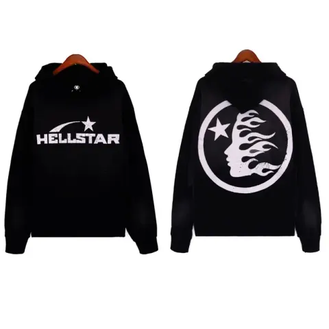 Hellstar Hoodie option Cotton hooded sweater DY-W06 black