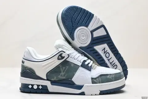 LV Trainer Monogram Denim option 19