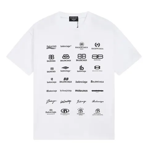 Cheap Balenciaga White T-Shirt option 21