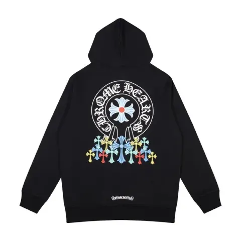 Chrome Hearts Hoodies (20+ Styles) option K7027 Black