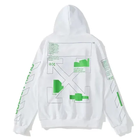 Off-White Hoodies option 835# white terry