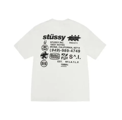 Stussy T-Shirt option White [multi-label]]