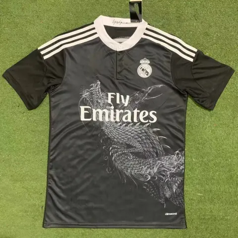 China Jersey 2018 option 14-15 Real Madrid Black Dragon