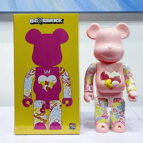 Bearbrick 400% option um pink