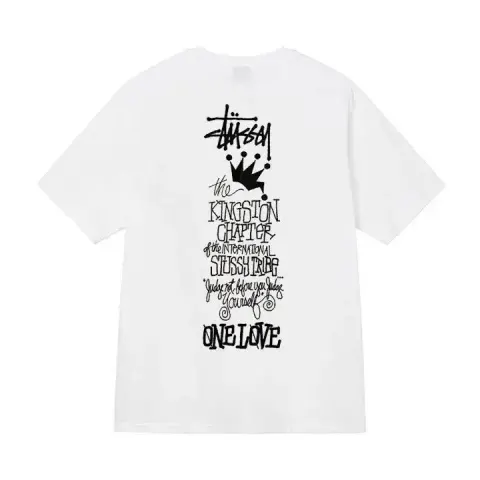 Stussy T-shirt option White [Kingston]]