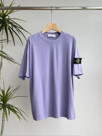 Stone Island Tees option Wash Purple
