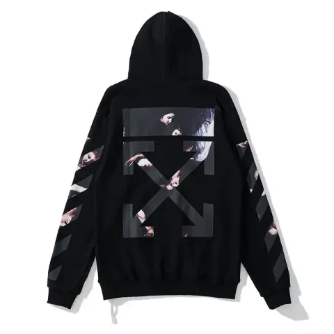 Off-White Hoodies option 837# black terry