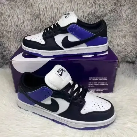 Dunk SB Court Purple Shoes option Black purple