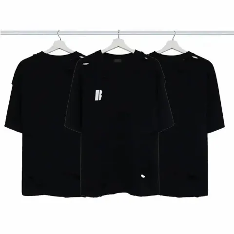 More Balenciaga T-Shirts option 018 Big Damage Logo Tear