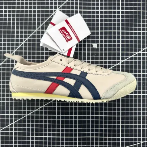 Tiger Mexico 66 Shoes option DL408-0518 m white light blue red