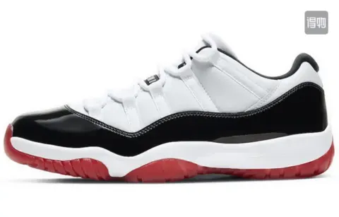 Jordan 11 Cap and Gown option Low Bang Kang Kou Black Red
