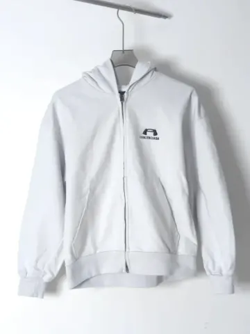 Balenciaga x Under Armour Hoodie (White) option jacket