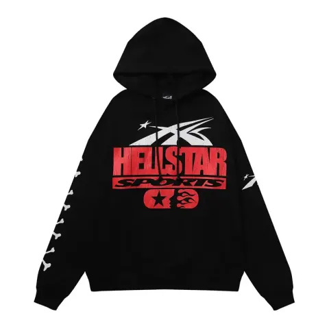 Hellstar Hoodie option Cotton hooded sweater DY-W17 black