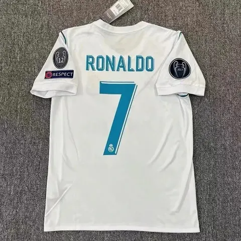 Real Madrid 16-17 T-Shirt option 1718 season at home