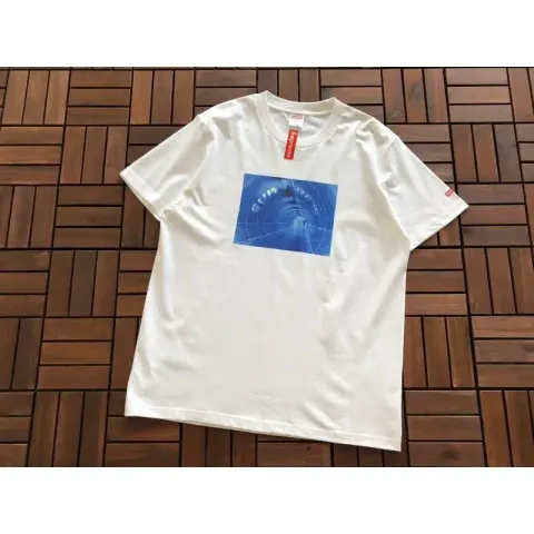 Supreme X Ducati T-Shirt option B374 Time Tunnel White