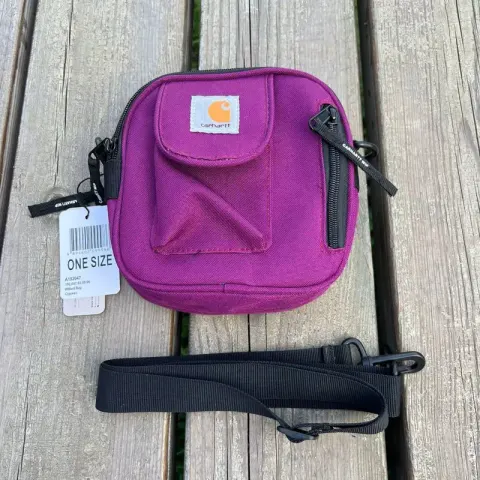 Carhartt Square Shoulder Bag option Pull bone square bag dark purple