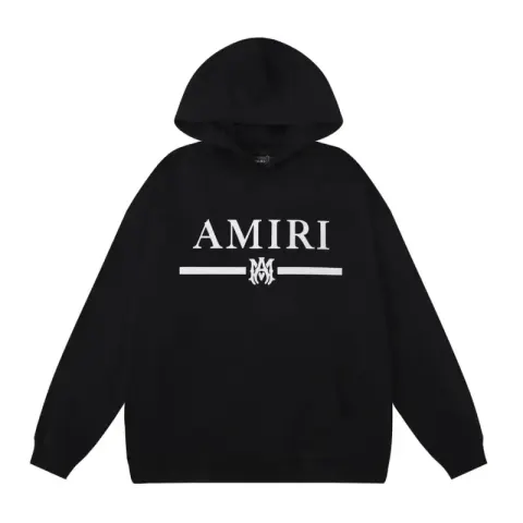 Amiri Paint Splatter Hoodie option 871 black