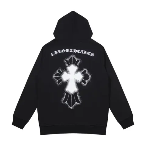 Chrome Hearts Hoodies (20+ Styles) option K7031 Black