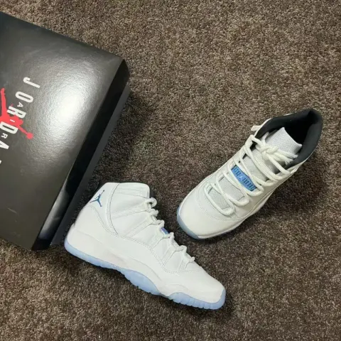 Jordan 11 Cap and Gown option Legendary Blue Shoes
