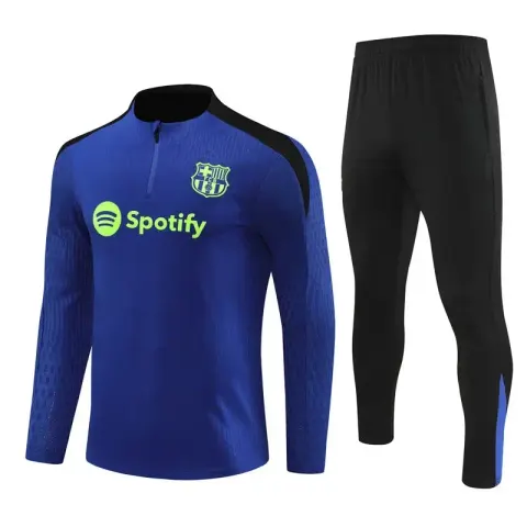 Barcelona Tracksuit option 2425 Barcelona color blue [player versio