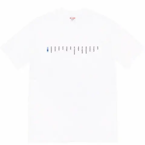 Supreme Tees option White