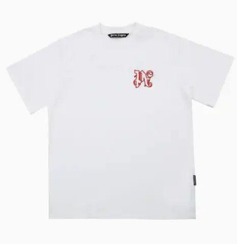 Palm Angels Tees option 2247 white.