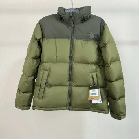 Budget/Best TNF Nuptse Jacket option 96 Feather Double Green